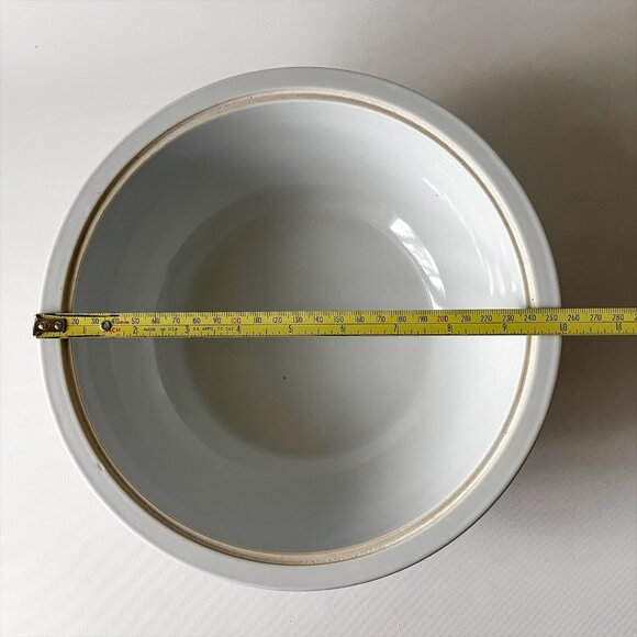 Vintage Canton Pagoda Porcelain Covered Dish Bowl Tureen Blue and White - Picture 5 of 10